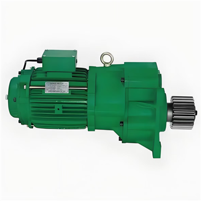 Motor electric cu macara